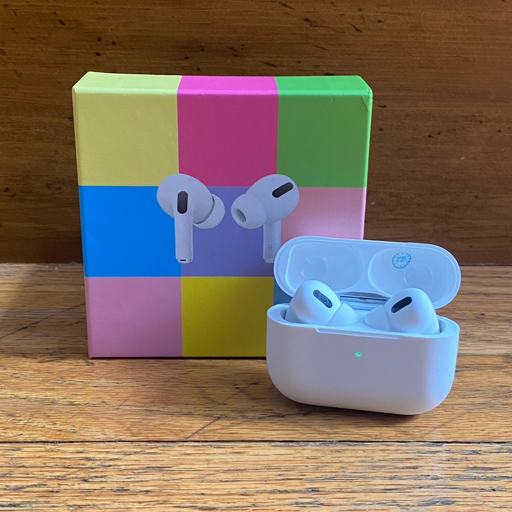 TWS Inpods 13 AirPod Pro 3 Wireless Earbuds color yellow and Easter green